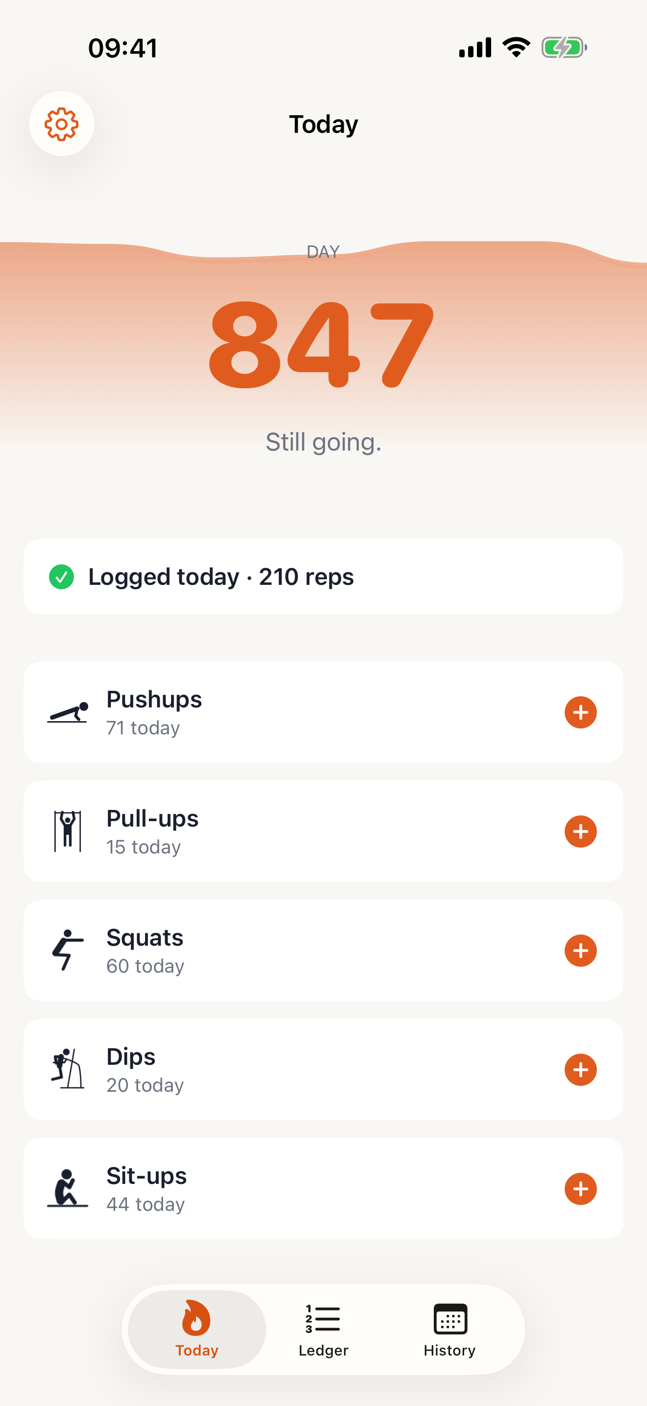 Streak Ledger screenshot